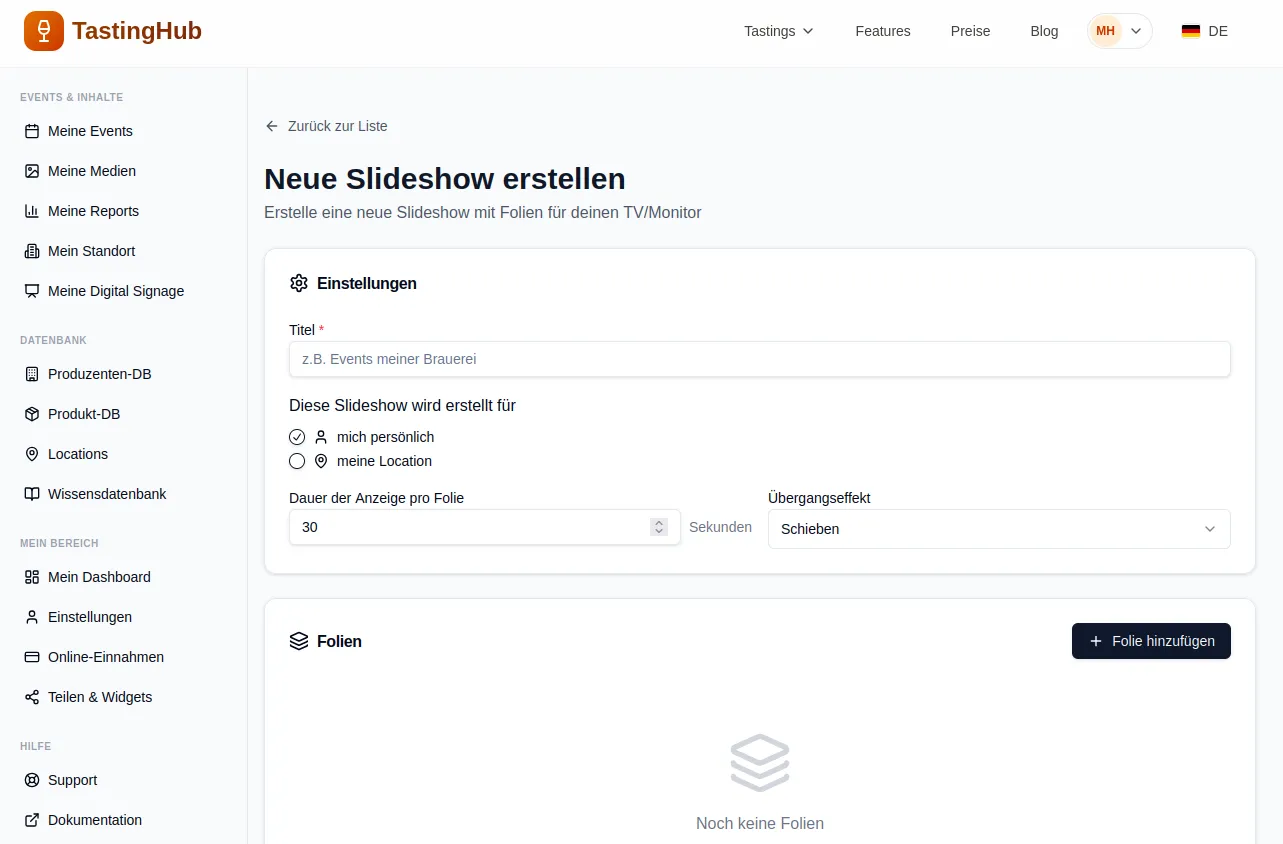 Präsentation erstellen
