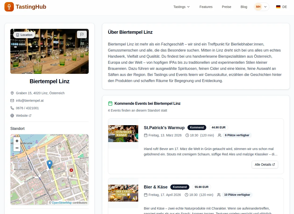 Öffentliches Profil