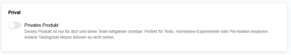 Produkteigenschaften